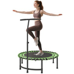 Trampoline Outdoor Bouncer Jumper Adjustable Handle | Green
