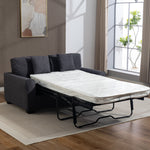 Lewiston Fabric Pull Out Sofabed | Charcoal Grey