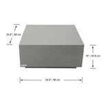 Colorado Grc Medium Coffee Table | Medium | Space Grey