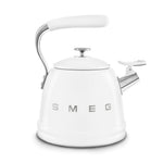 Wkf01 Retro Stovetop Whistling Kettle | White