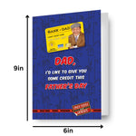 Bank Of Dad' Father's Day Card Official Product