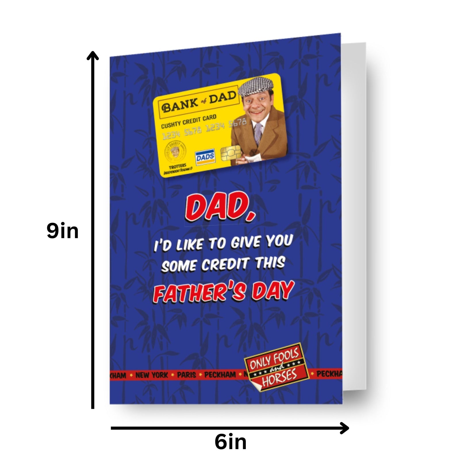 Bank Of Dad' Father's Day Card Official Product