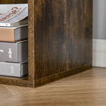 Cubic Cabinet Bookcase Storage Shelves For Home Office | One Size | Pale Brown