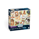 The House of Puzzles Some Of Our Best Friends Big 250 Piece Jigsaw Puzzle