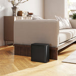 8l Hanging Kitchen Bin, Rubbish Bin W/ Stay-open Lid For Under Sink | Black