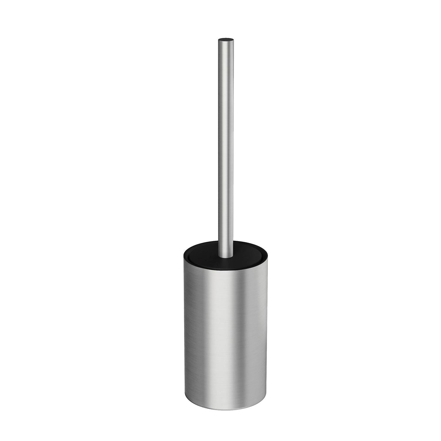 Toilet Brush, Free-standing, Matt Stainless Steel Architect S+ Collection