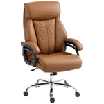 Office Chair, Swivel Wheels | Brown