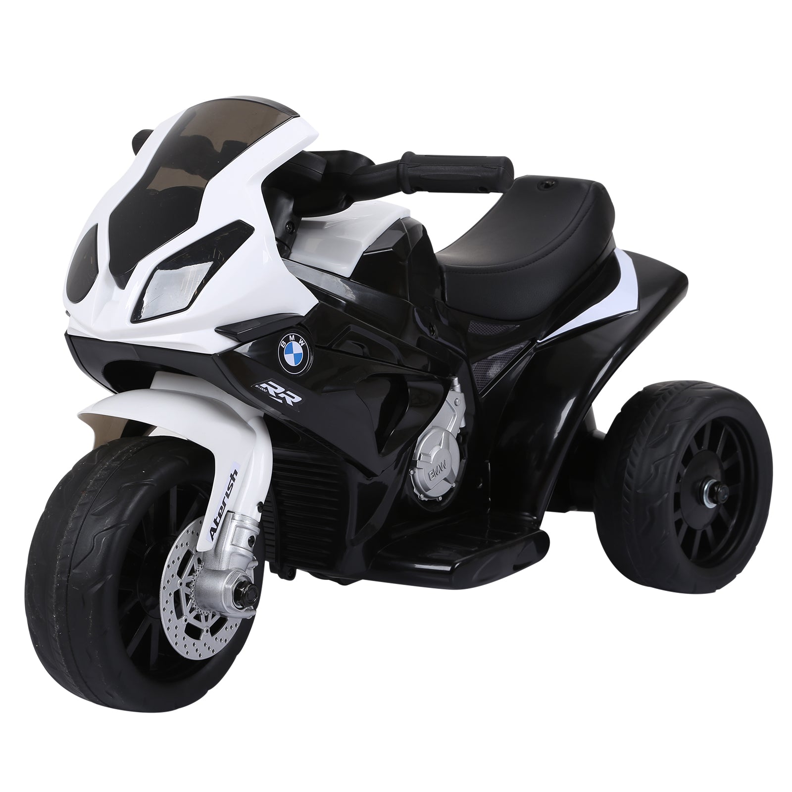 Electric Kids Ride On Motorcycle Bmw Liscensed W/ Headlights Music | Black