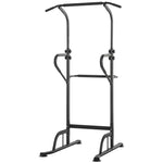Multi-function Power Tower Dip Station For Home Gym | Black