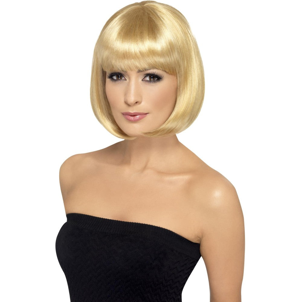Partyrama Short Bob Wig With Fringe | Dark Blonde