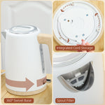 1.7l Electric Fast Boil Kettle And 2 Slice Toaster Set | White