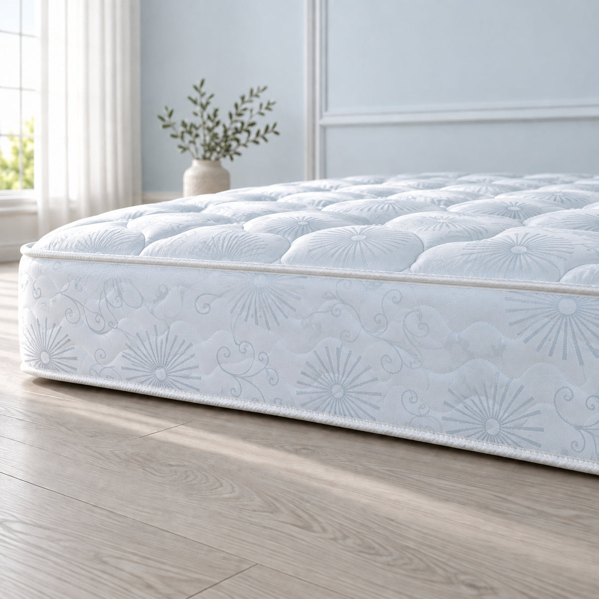 Venice Coil Spring Mattress | Small Double | Blue