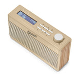 Roberts Rambler Mini Fm/dab/dab+ Digital Radio, Bluetooth & Built-in Rechargeable Battery | Cream