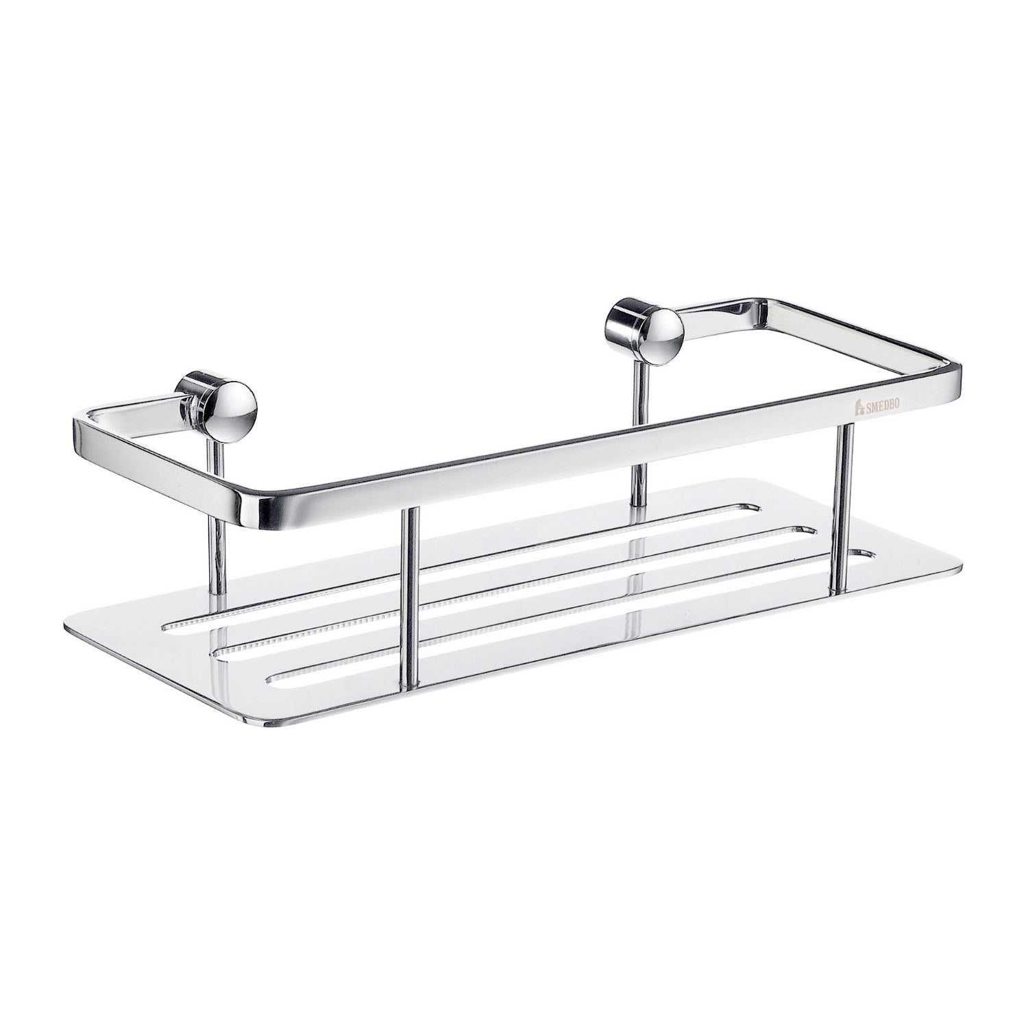 Shower Basket Wall Mounted Soap Caddy Non-rust Storage Shelf | Polished Chrome