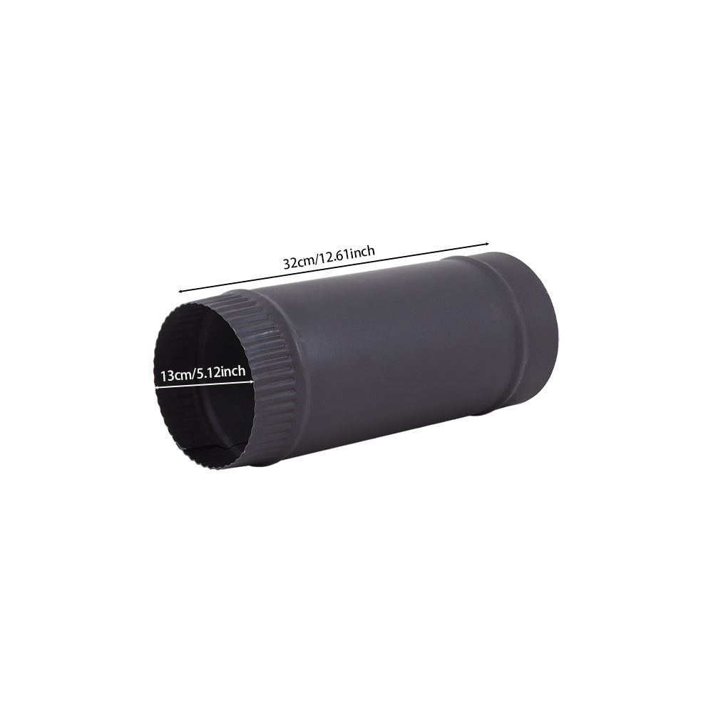 Black Cast Iron Wood Burning Stove Pipe | Small