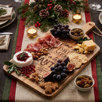 Mango Wood Christmas Serving Board, Letter To Santa