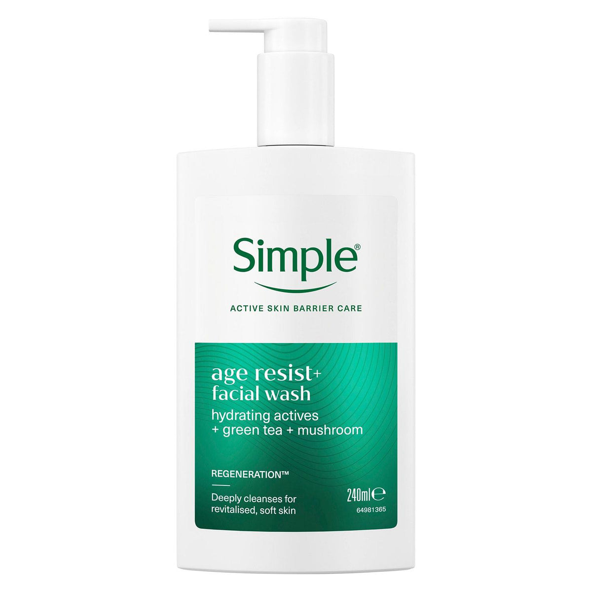 Age Resist+ Facial Wash Anti-ageing Hydrating Cleanser 240ml | Set of 1
