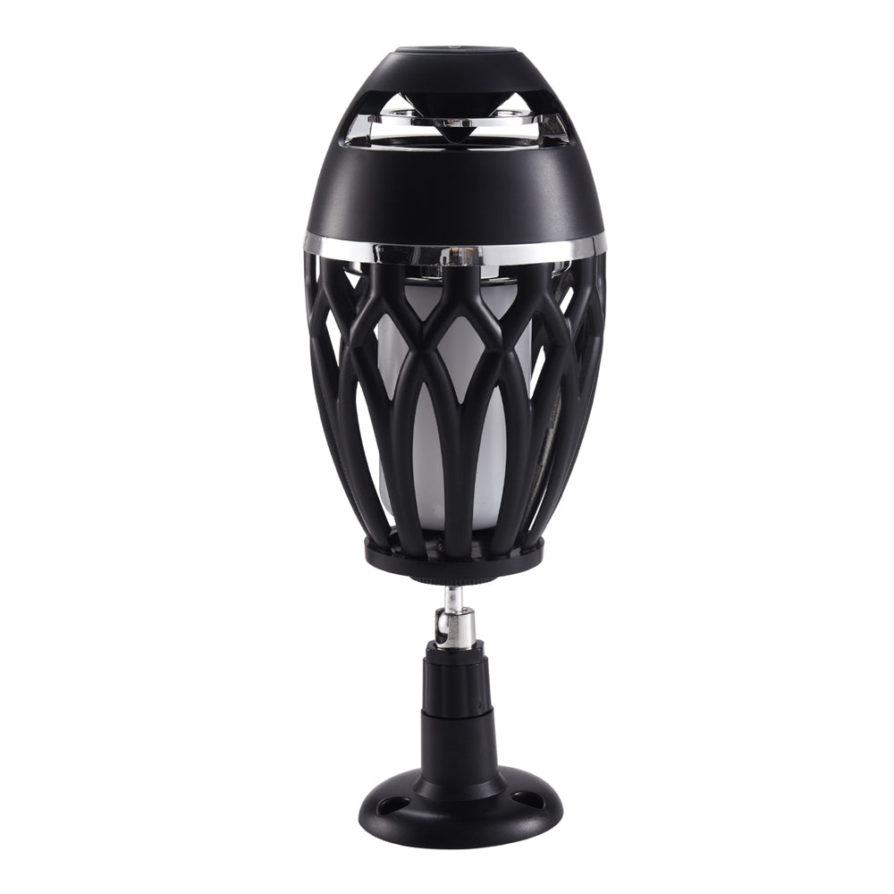 Portable Flame Lamp Speaker With Dual Mounting Modes And Long-lasting Battery Life