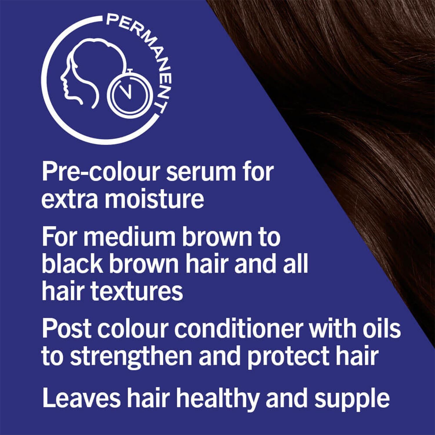 Live Colour + Moisture Permanent Colour Hair Dye 3-pack