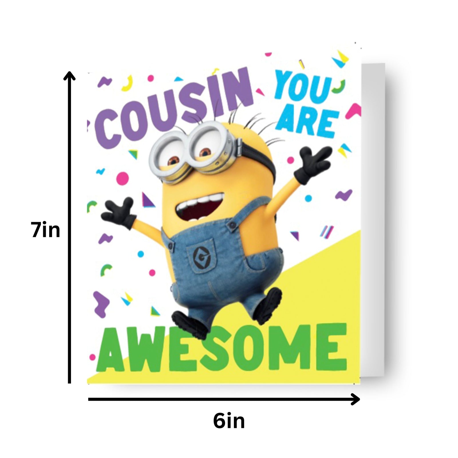 Cousin Birthday Card Official Product
