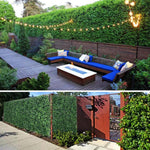 6pcs Decorative Artificial Boxwood Panels For Indoor Outdoor 40x60cm