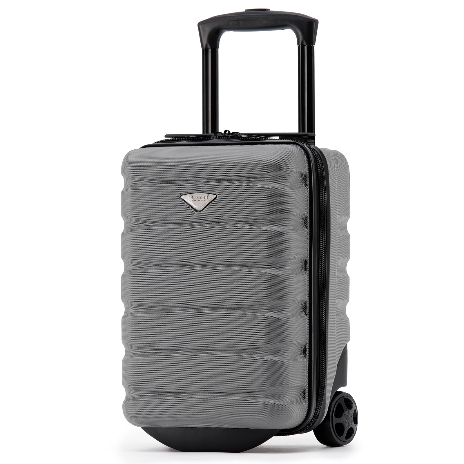40x20x25cm Hard Case Cabin Suitcase Ryanair Free Approved Carry On | Cabin | Grey