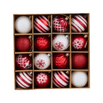 16-piece Christmas Ornaments For Christmas Tree Decorations