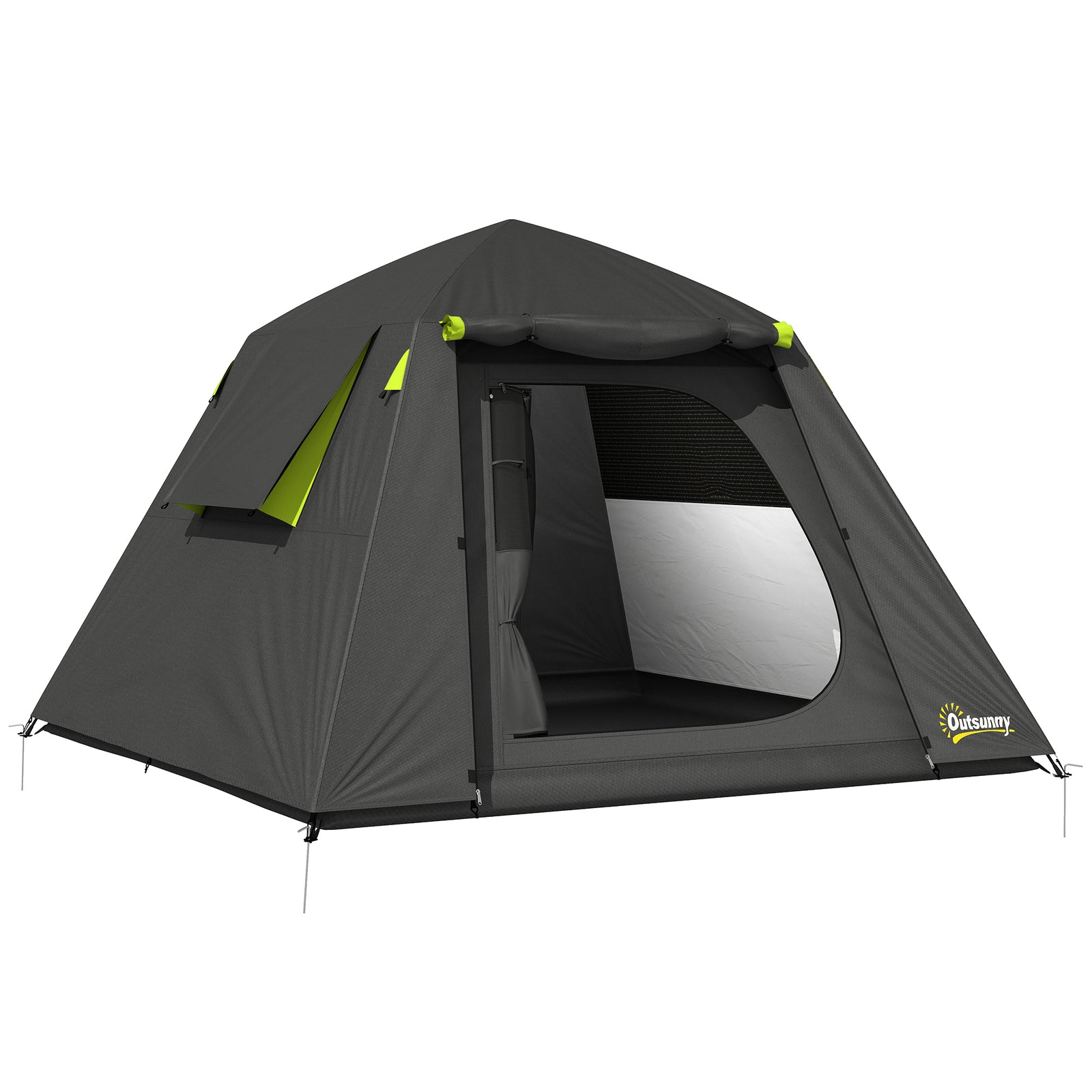 2 Man Camping Tent 3000mm Waterproof | Grey
