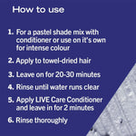 Live Steel Silver 098 Semi-permanent Hair Colour, 3 Pack