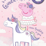 Granddaughter Birthday Card With Badge Official Product