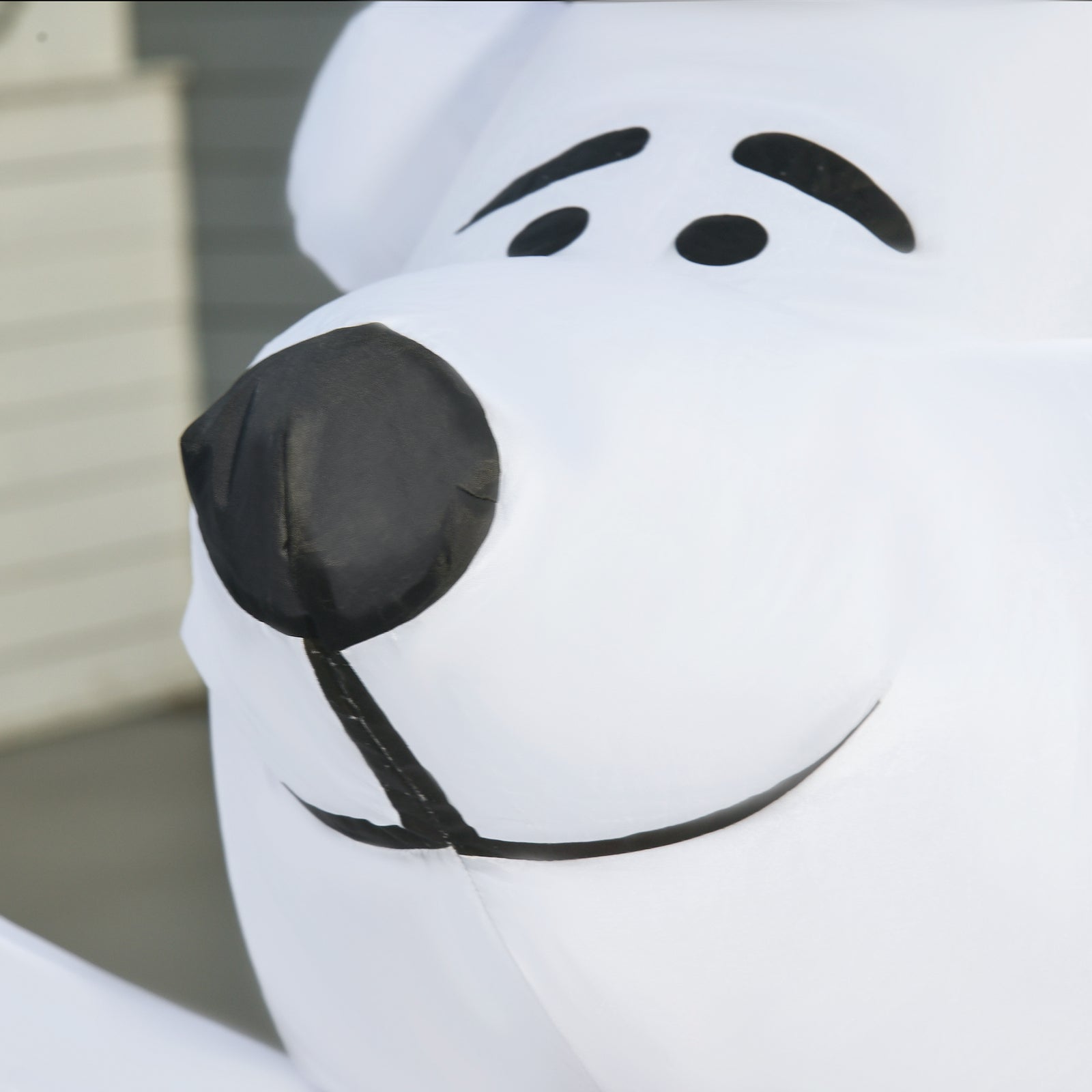 6ft Tall Outdoor Inflatable Bear Lighted Airblown Christmas