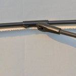 2.5m Curved Parasol With Metal Pole | White