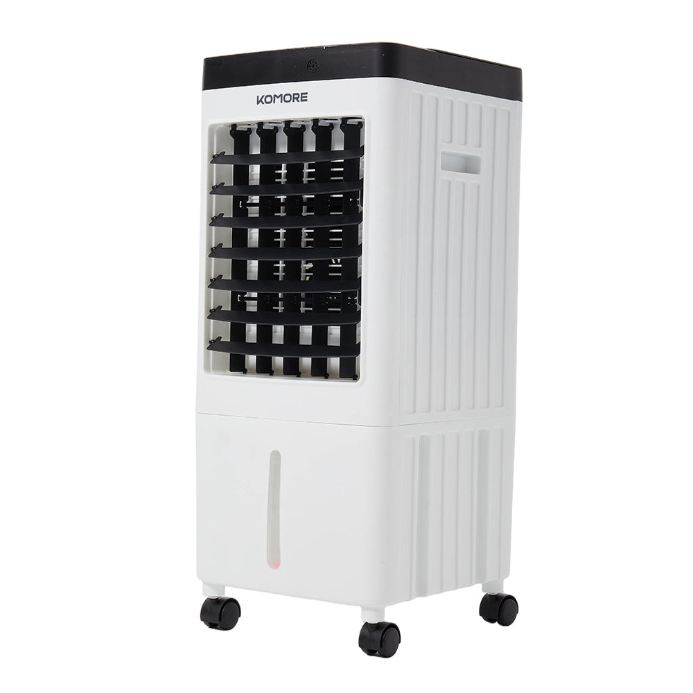 6l Portable Evaporative Air Cooler Tower Fan Design For Home & Office | Small | White