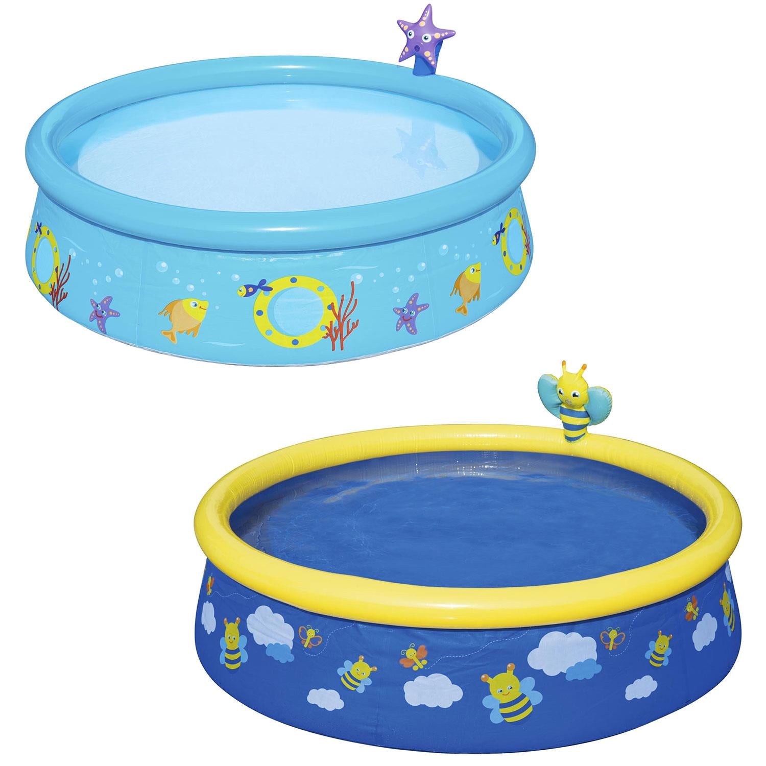 My First Fast Set Spray Paddling Assorted Pool 5ft X 15'', 477l