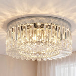 HOMCOM Crystal Ceiling Light With 160 Crystal Pendants