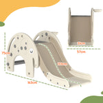 3 In 1 Kids Slide For 1-3 Years, Elephant-themed Indoor Slide