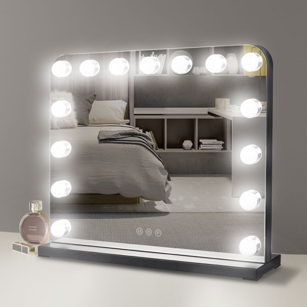 Large Hollywood Vanity Mirror With 15 Lights