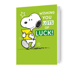 Snoopy Good Luck Card Official Product