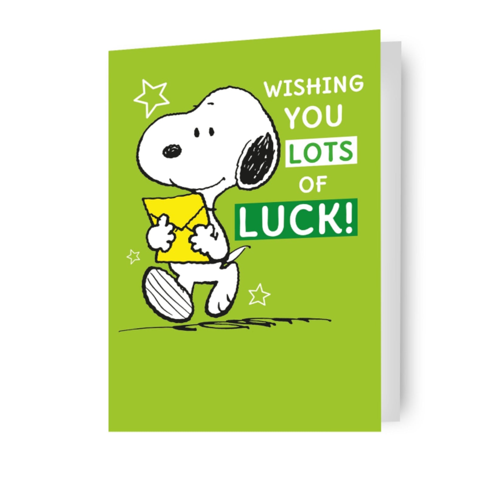 Snoopy Good Luck Card Official Product