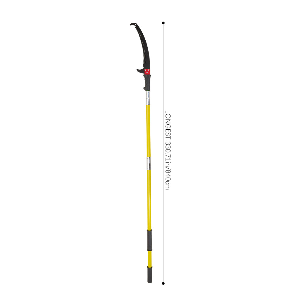 Manual Pole Saw Kit With 8-section Rod