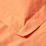 Linen Oxford Pillowcase | 48 x 74cm | Burnt Orange