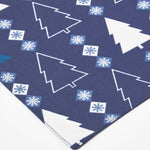 Blue Winterland Christmas Placemats, Set Of 4