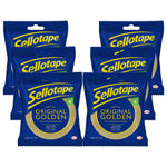 Original Golden Strong Sticky Tape 24mmx50m | Set of 6