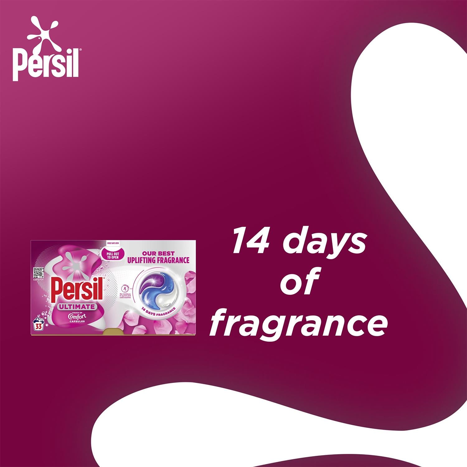 Ultimate Washing Capsules Touch Of Comfort 33 Washes, 3 Pack