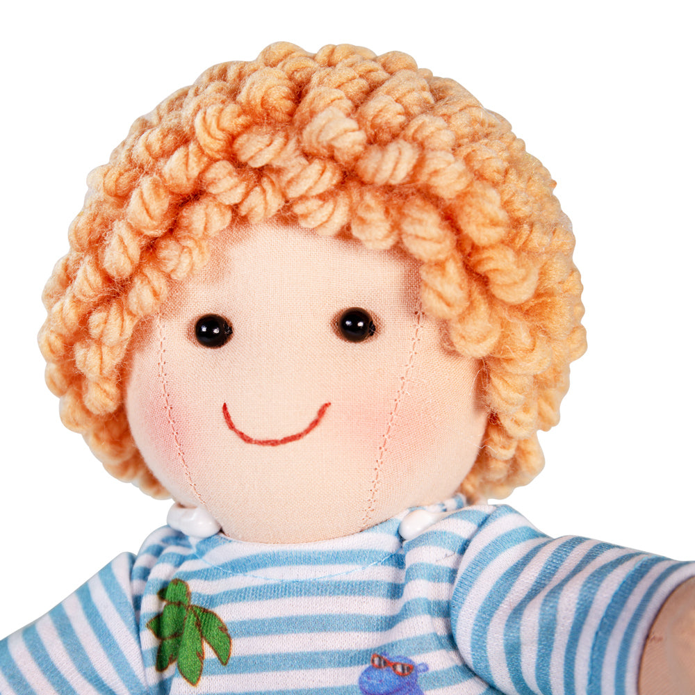 Robin - Medium Soft Plush Ragdoll, 34cm Tall