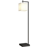 HOMCOM 66" Modern Floor Lamp For Living Room With 10 Brightness Levels