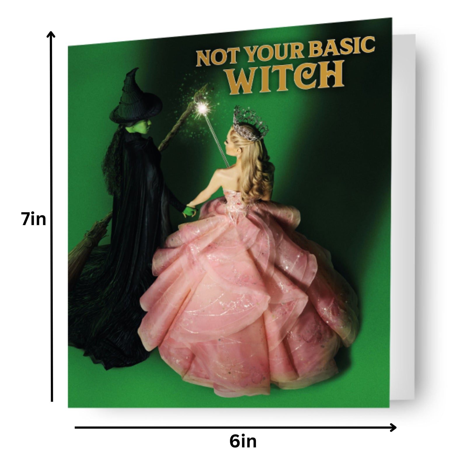 Not Your Basic Witch' Card Official Product