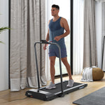 Foldable Walking Treadmill W/ Led Display | Blue