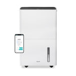 Bora Smart Dehumidifier, 12l,20l,30l/day Extraction, 4l Water Tank Or Continous Drainage | 20l | White