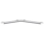 Bathroom Grab Bar Safety Hand Rail Bath Shower Mobility Aid | Corner | Polished Stainless Steel